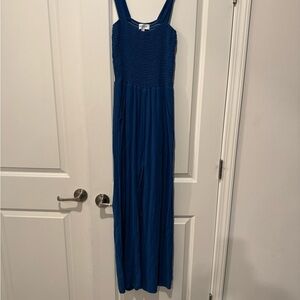 Gilli Blue Wide Leg Jumpsuit